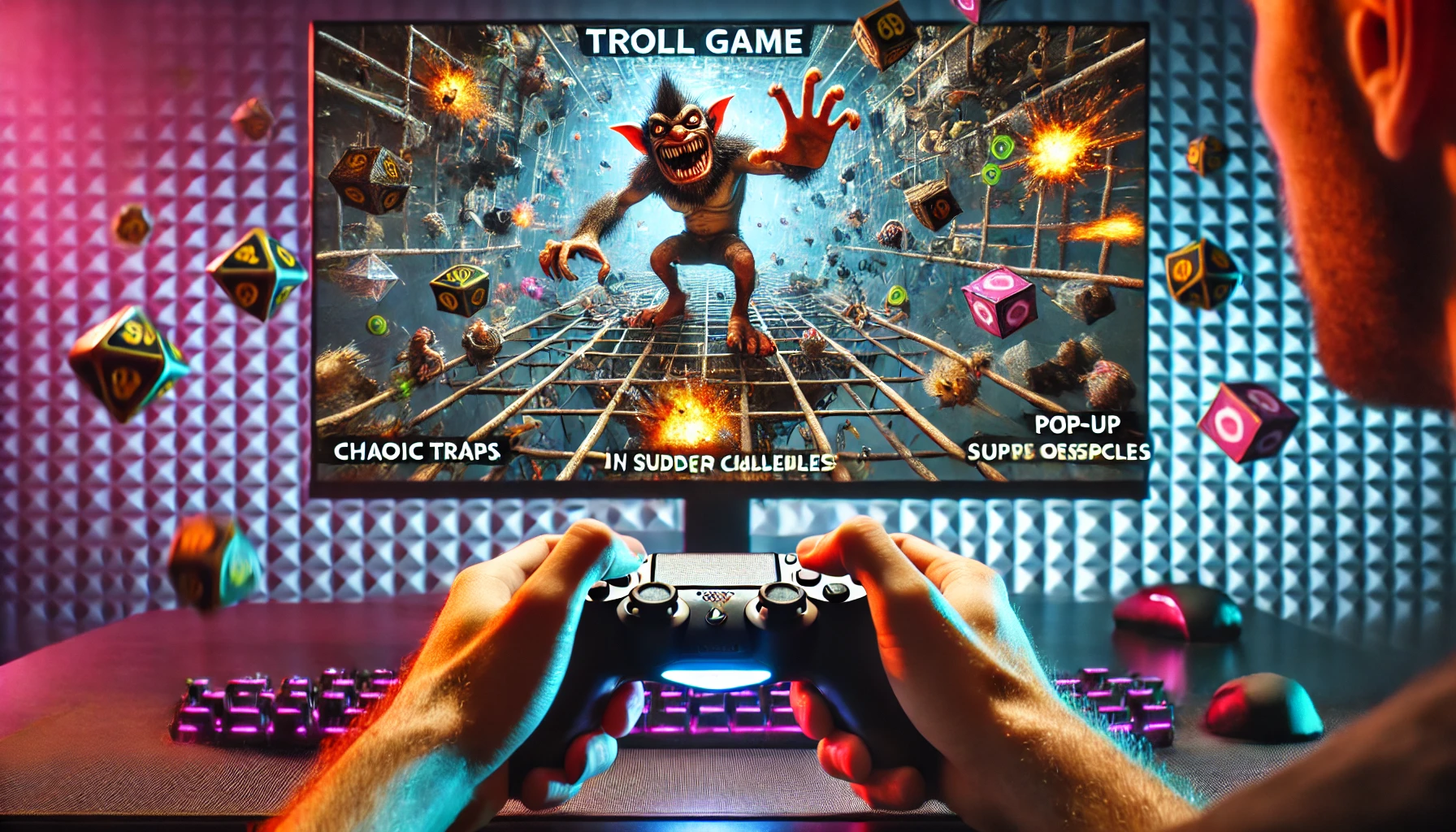 Are Troll Games Good for Improving Reflexes?