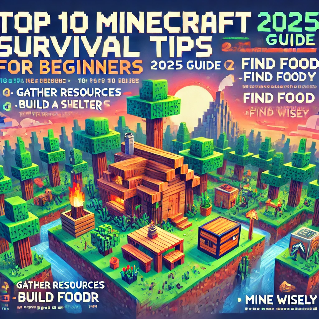 Best Minecraft Survival Tips for Beginners 2025 Minecraft survival tips for new players