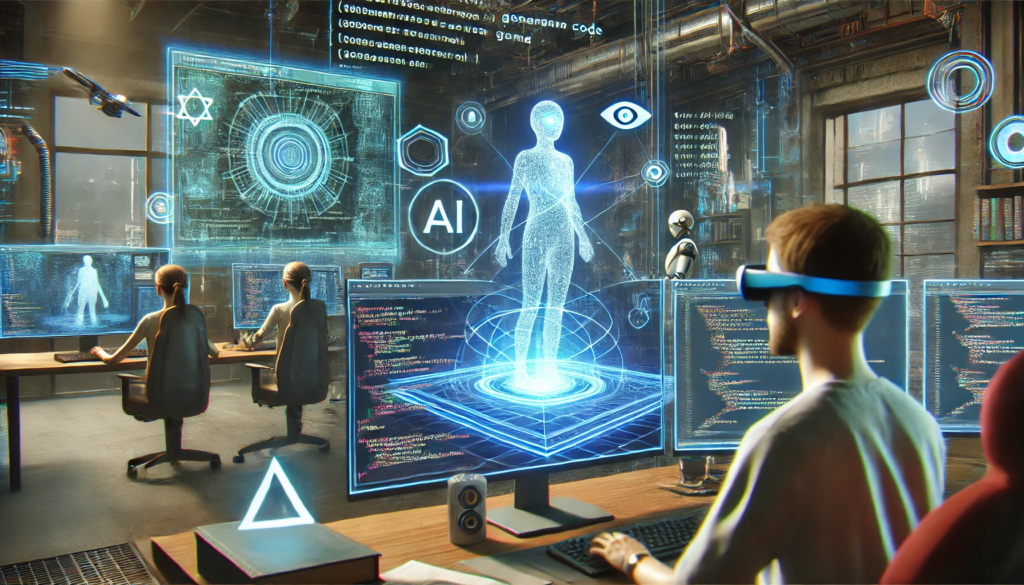 Implement the Game Code Using AI